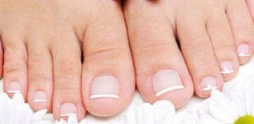 Prevention of the appearance of fungi on the toenails