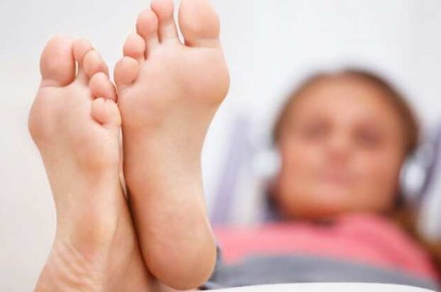 healthy feet after treating a fungal infection